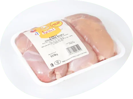 Balené kuřecí stehenní řízky